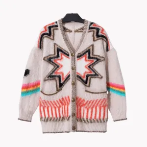 Pre Order:  Rainbow Knitted Cardigan