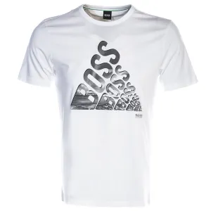 BOSS Tee 8 T Shirt in White