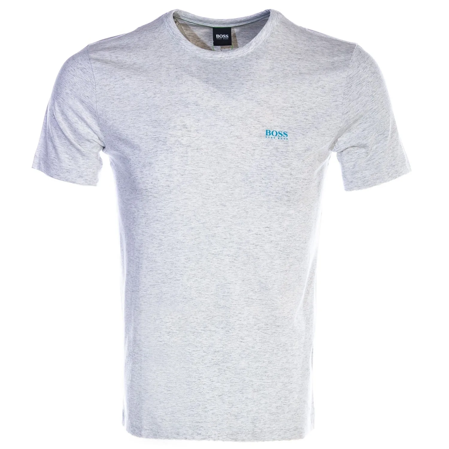 BOSS Tee T shirt in Light Grey Marle