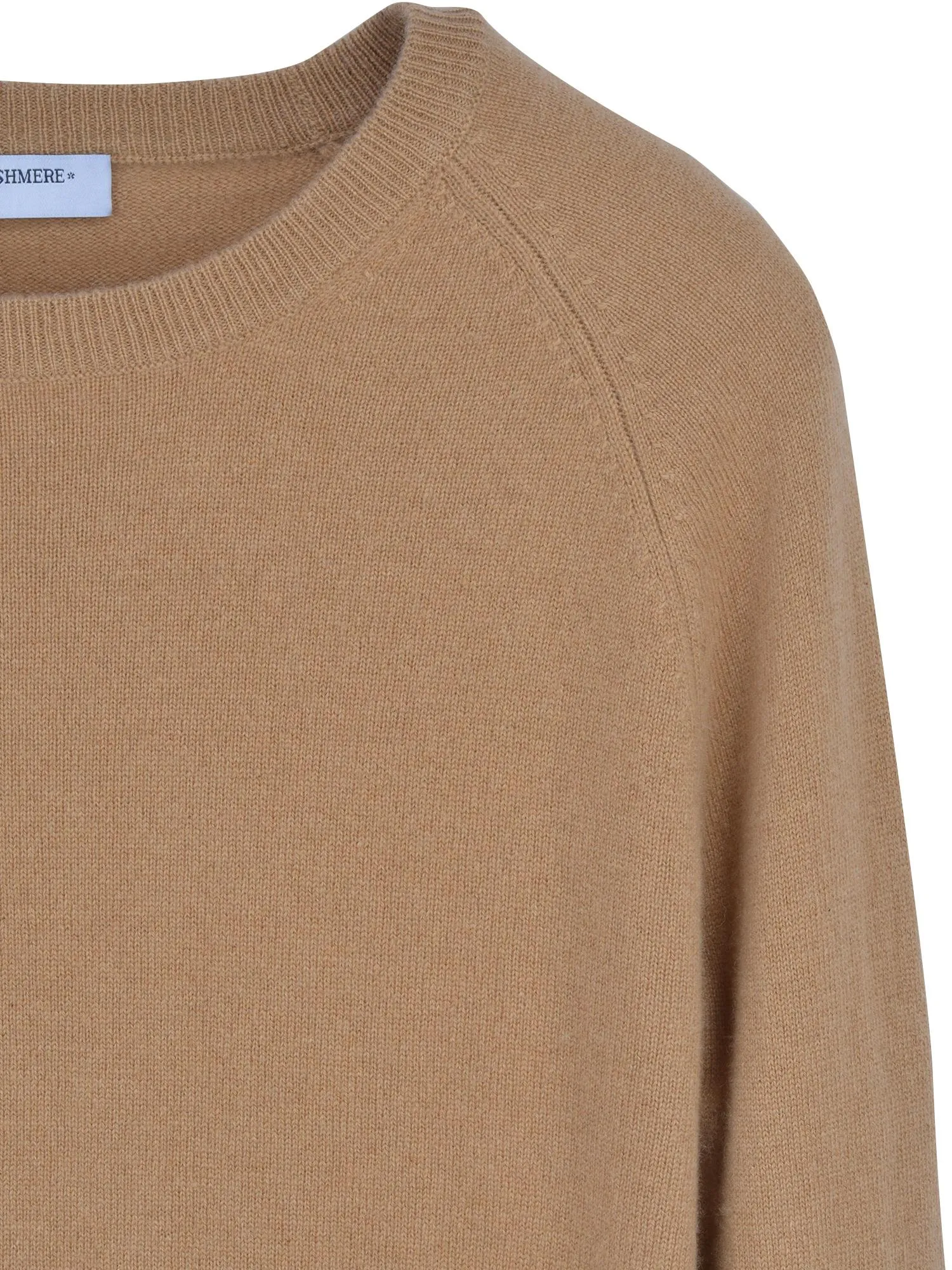 Classic Crew Neck Sweater_Camel