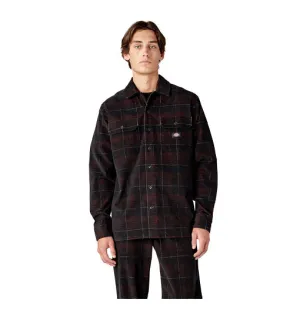 Dickies Alma Plaid L/S Plaid - Corduroy Check Dark Base