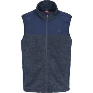 Leafminer Men's Fleece Gilet / Bodywarmer in Navy Melange