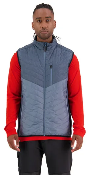 Mons Royale Arete Wool Insulation Vest Mens Midnight / Slate