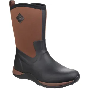 Muck Boots Arctic Weekend Rubber Black/Tan Wellington Boots