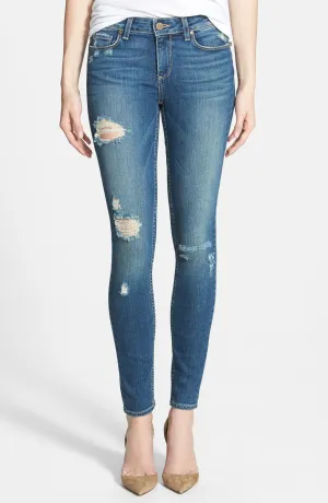 Paige Premium Denim - Verdugo Ultra Skinny in Danica Destroyed