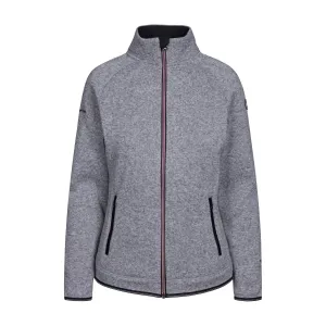 Toddy Women's Fleece Jacket in Grey Marl